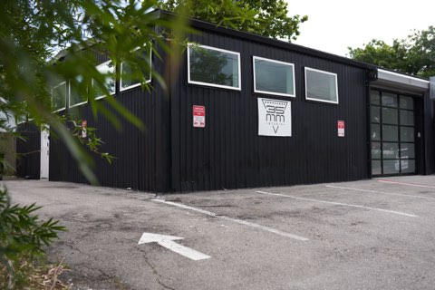 Exterior of 35MM Studio in Houston, Texas
